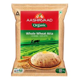 Aashirvaad Organic Atta, 5 kg, 100% Organic Whole Wheat Atta