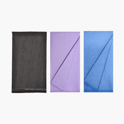 Vimal Suit Length 3.25 meter, 2pc Shirts Fabric + Free Card (Multi Colours)