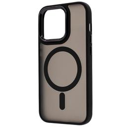 Back Cover for iPhone 16 Promax  (Transparent, Black, Pack of: 1)