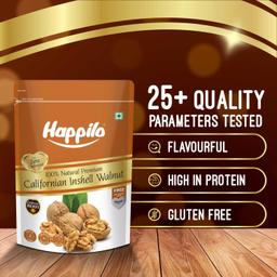 Happilo Natural Premium Californian Inshell Walnuts with Nut Cracker 200g, Dry Fruit Rich Source of Omega-3 Fatty Acids, Protein and Fiber, Crunchy Nuts