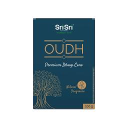 Premium Incense Sticks 225 gms [Sri Sri Mysore Sandal - 1 Pack & Sri Sri Maple - 1 Pack] & Premium Dhoop Cone 100 gms [Sri Sri Kasturi - 1 Pack & Sri Sri Oudh - 1 Pack] - Combo Pack
