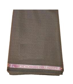 Only Vimal Men's Poly Viscose Unstitched Trouser Fabric (Brown,)