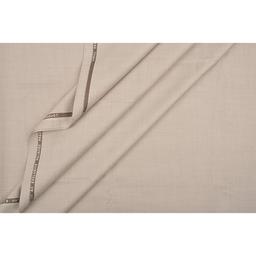 Vimal Men's Polyblend Beige Trouser Fabric