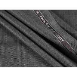 Raymond Checkered Premium Gray Unstitched Pant Piece