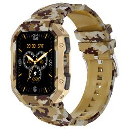 Fire-Boltt Cobra Smart Watch 1.78" Always-On AMOLED Display, Army Grade Strong Build, Bluetooth Calling with 123 Sports Modes, 60 Hz Refresh Rate, IP68 Rating