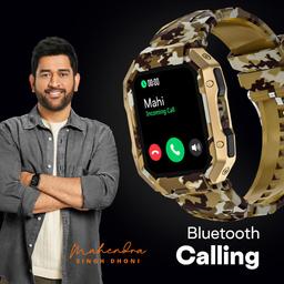 Fire-Boltt Cobra Smart Watch 1.78" Always-On AMOLED Display, Army Grade Strong Build, Bluetooth Calling with 123 Sports Modes, 60 Hz Refresh Rate, IP68 Rating