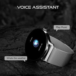 Fire-Boltt Phoenix Ultra Luxury Stainless Steel, Bluetooth Calling Smart Watch, AI Voice Assistant, Metal Body with 120+ Sports Modes, SpO2, Heart Rate Monitoring (Silver)
