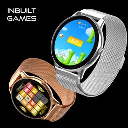 Fire-Boltt Phoenix Ultra Luxury Stainless Steel, Bluetooth Calling Smart Watch, AI Voice Assistant, Metal Body with 120+ Sports Modes, SpO2, Heart Rate Monitoring (Silver)