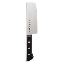 Kai Hocho Premium Nakiri Kitchen Knife for Chopping, Dicing and Mincing_IN5122 (Stainless Steel, Black)