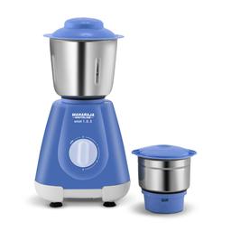 Maharaja Whiteline Smart 1..2..3 Mixer Grinder with 2 Jars, (Blue)