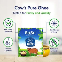 Sri Sri TATTVA shuddhta ka naam Cow Ghee - 500ml (Pack of 2)(Only Bangalore)