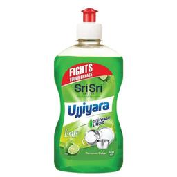 Sri Sri Tattva Ujjiyara Liquid Dishwash Lime - Removes Odour, 500 ml (Buy 1 Get 1)