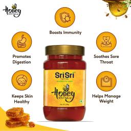 Sri Sri Tattva Honey - 100% Natural & Pure - 500g