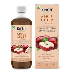 Sri Sri TATTVA shuddhta ka naam Apple Cider Vinegar-Raw,Unfiltered,Unpasteurized,500Ml