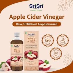 Sri Sri TATTVA shuddhta ka naam Apple Cider Vinegar-Raw,Unfiltered,Unpasteurized,500Ml