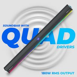 ZEBRONICS Juke BAR 900 360 Watts Dolby Audio Soundbar with Wireless Subwoofer, Display, Bluetooth V5.3,