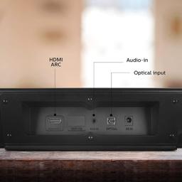 Philips Soundbar TAB5305, Wireless Subwoofer, 2.1 Ch, Bluetooth Enabled, Optical Connectivity,