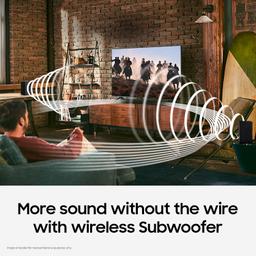 Samsung HW-B450/XL 2.1 Channel Dolby Digital Soundbar, Bluetooth (Powerful Bass, Black)