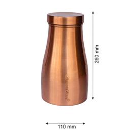Signoraware Damaru MATT Copper Bottle, 900ml, Set of 1, Copper