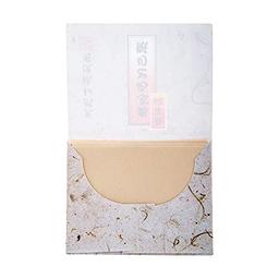 Kai Oil Control Blotting Paper Natural Japanese Paper,Travel-friendly- (100 Pcs)