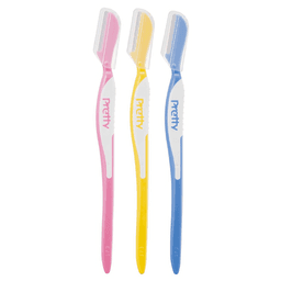 Kai Pretty Eyebrow Razor for Women Pack of 3