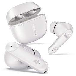 boAt Airdopes Max Truly Wireless in Ear Ear Buds w/ 100 HRS Playtime, Quad Mics with ENx Tech, Beast Mode(50ms Low Latency), ASAP Charge, Bluetooth v5.3 and IWP(Ivory White)