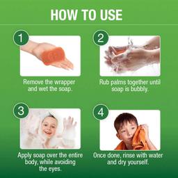Dettol Skincare Soap, 125g (Pack of 3) with Free Dettol Skincare Soap, 125g