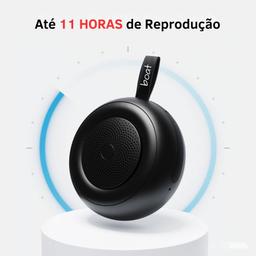 boAt Stone 135 Portable Wireless Speaker with 5W RMS Immersive Sound,IPX4 Water Resistance, True Wireless Feature, Up to 11H Total Playtime, Multi-Connectivity Modes With Type C Charging(Active Black)