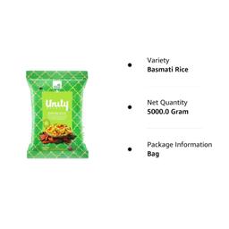 Unity Basmati Biryani Rice, 5kg