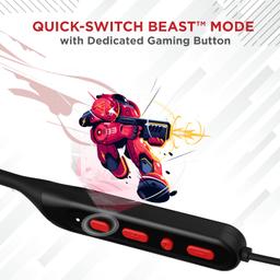 boAt Rockerz 378 Bluetooth Neckband with Spatial Bionic Sound Tuned by THX, BEAST™ Mode, ASAP™ Charge, Signature Sound, 25 Hours Playtime & BT v5.1(Active Black)