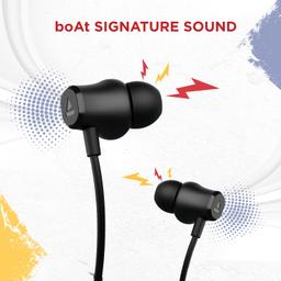 boAt Rockerz 378 Bluetooth Neckband with Spatial Bionic Sound Tuned by THX, BEAST™ Mode, ASAP™ Charge, Signature Sound, 25 Hours Playtime & BT v5.1(Active Black)