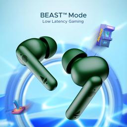 boAt Airdopes 141 Bluetooth TWS in Ear Earbuds with 42H Playtime,Low Latency Mode for Gaming, ENx Tech, IWP, IPX4 Water Resistance, Smooth Touch Controls(Olive Green)