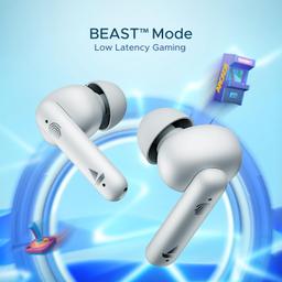 boAt Airdopes 141 Bluetooth Truly Wireless in Ear Ear Buds w/ 42H Playtime,Low Latency Mode for Gaming, ENx Tech, IWP, IPX4 Water Resistance, Smooth Touch Controls(Pure White)