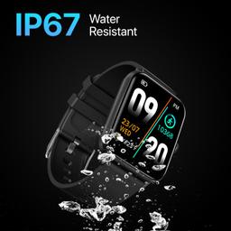 Fire-Boltt Ninja Call Pro Smart Watch Dual Chip Bluetooth Calling, 42.92mm (1.69 inch) HD Display, AI Voice Assistance with 100 Sports Modes, with SpO2 & Heart Rate Monitoring (Black)