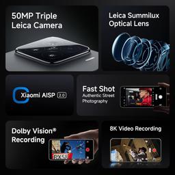 Xiaomi 15 (Black, 12GB/512GB)| 50 MP Leica Triple Camera | SD 8 Elite | 1.5K CrystalRes Dynamic 1-120 Hz AMOLED | Hyper AI