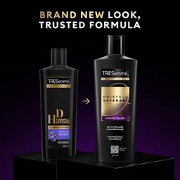 Tresemme Hair Fall Defense Shampoo 340 ml for strong hair with Keratin Protein, prevents hairfall due to breakage, nourishes dry hair & frizz for Men & Women