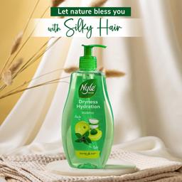 Nyle Naturals Dryness Hydration Shampoo| For Dry & Frizz Free Hair | With Tulsi, Amla and Aloe Vera|Gentle & Soft Shampoo | For Men & Women | 800ml