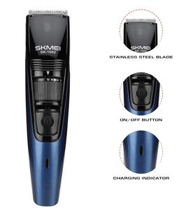 Skmei Beard trimmer Hair Clipper (Corded) with 13 Length Settings,41 mm Wide Cutter, Stainless Steel Blades and Trim-n-Flow Technology for Men (SK-1002)