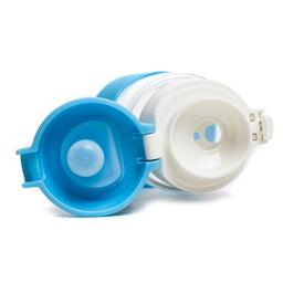 Signoraware Aqua Flip Top Glass Water Bottle, 550ml, Green