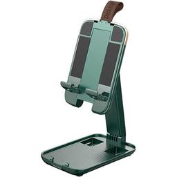 IVON Cell Phone Stand, Portable Fully Foldable Cell Phone Holder,Adjustable Phone Dock Cradle Compatible with Phone 11 Pro, iPad Mini, Nintendo Switch,Tablets