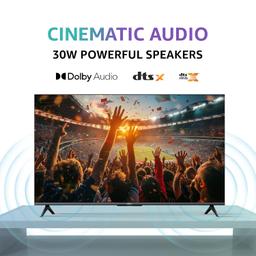 Xiaomi 125 cm (50 inches) X Series 4K LED Smart Google TV L50MA-AUIN (Black)