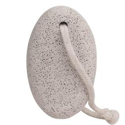 Kai Pumice Stone for Feet - Foot Scrubber for Exfoliating Dry Dead Skin - Natural Foot Stone Removes Callus on Hands, Heels, and Body - Curved Oval Shape