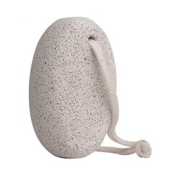 Kai Pumice Stone for Feet - Foot Scrubber for Exfoliating Dry Dead Skin - Natural Foot Stone Removes Callus on Hands, Heels, and Body - Curved Oval Shape