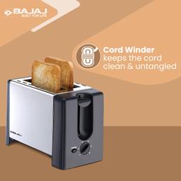 Bajaj ATX3 Auto POP Up Sandwitch Toaster Black 750W 2 Slices