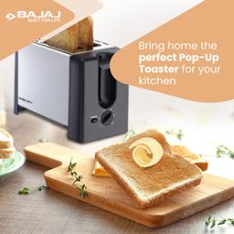 Bajaj ATX3 Auto POP Up Sandwitch Toaster Black 750W 2 Slices