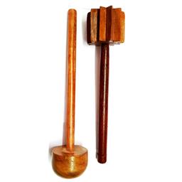 World Combo Wooden Hand Masher/Dal/Lassi Ghotni