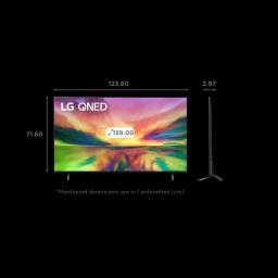 LG QNED83 139.7 cm (55 inch) QNED 4K Ultra HD WebOS TV with Dolby Vision & Dolby Atmos