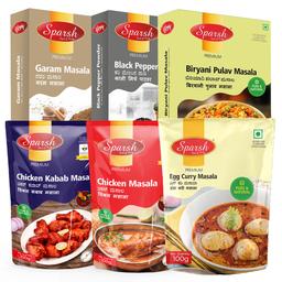 Sparsh Masala Combo Pack of 6(Only Bangalore)