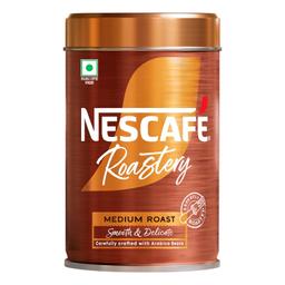 NESCAFE Roastery | Medium Roast | rich & intense coffee with expertly roasted arabica beans | 95g Tin