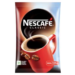 NESCAFE Classic Instant Coffee Powder | Instant Coffee Made with Robusta Beans | Roasted Coffee Beans | 100% Pure Coffee | 45 grams Pouch